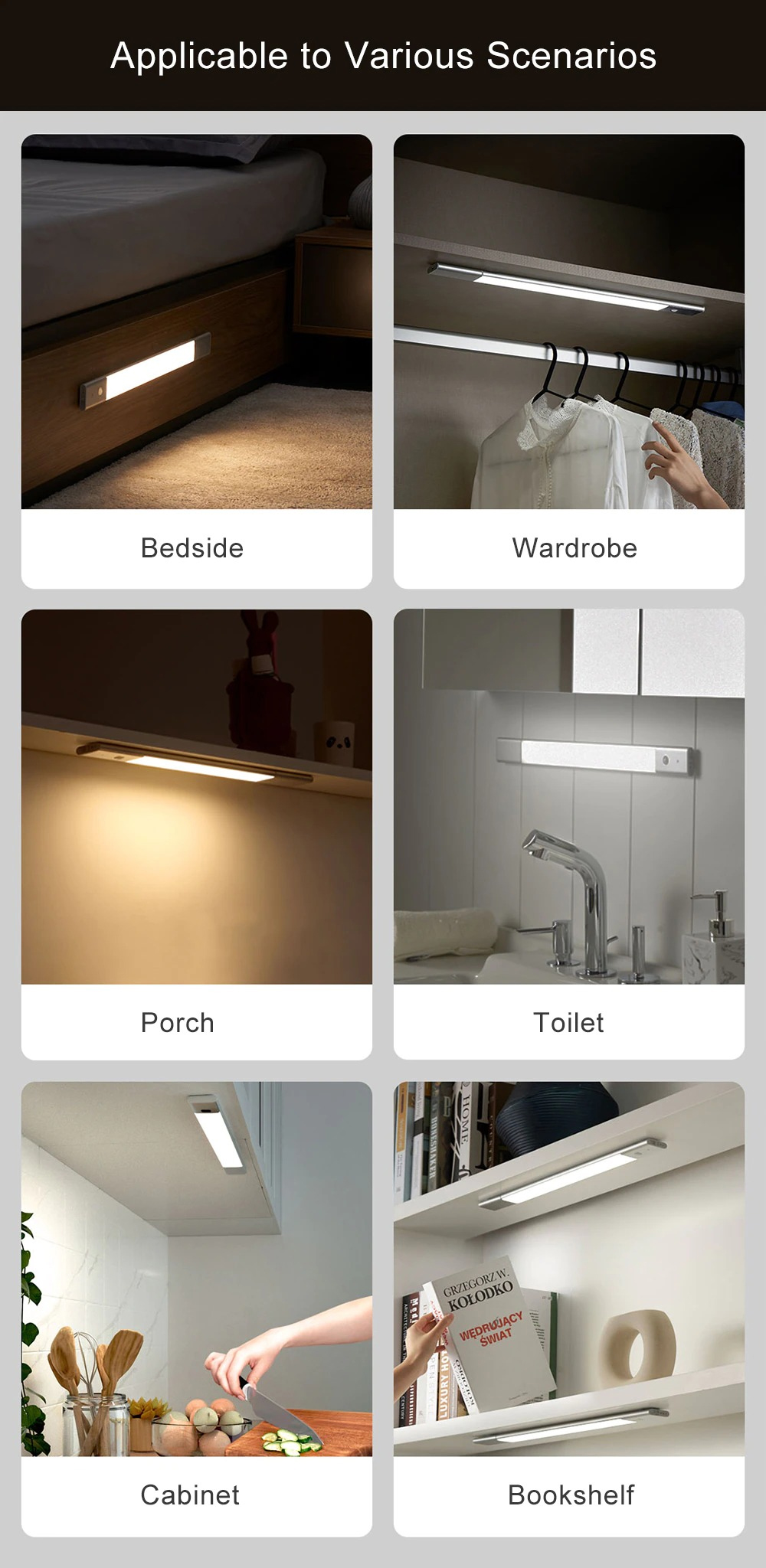 Xiaomi EZVALO LED Motion Sensor Closet Light 3500K